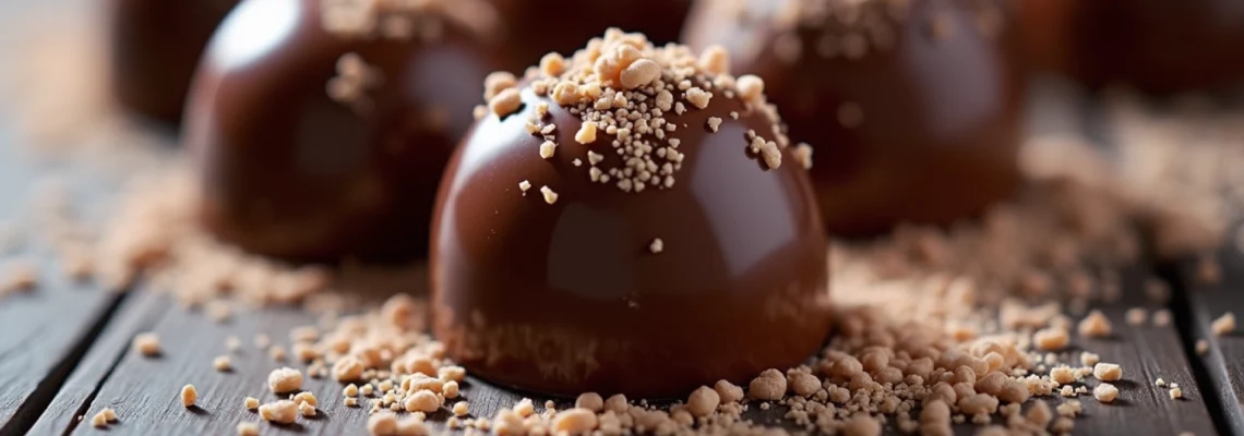 Dragées chocolatées