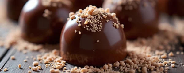 Dragées chocolatées