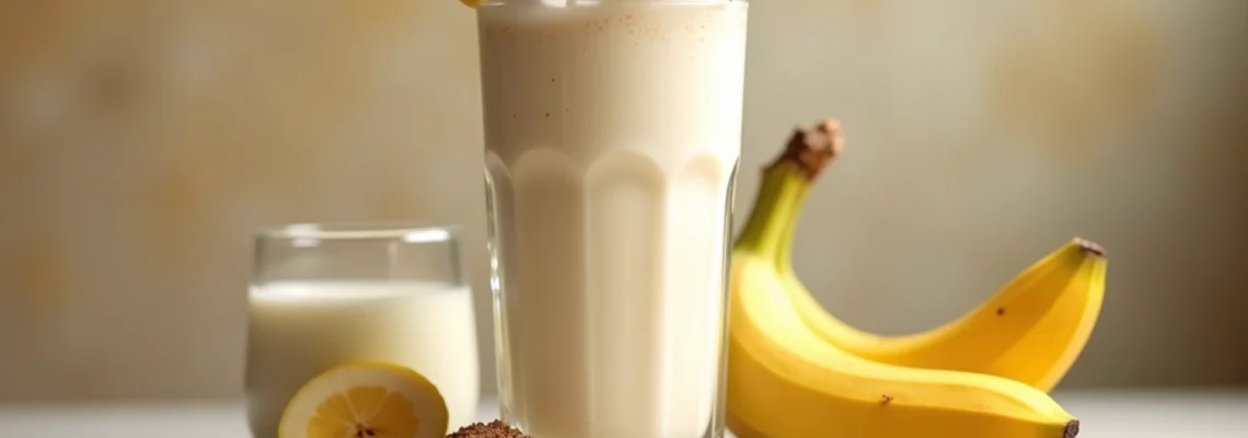 milkshake banane-lait