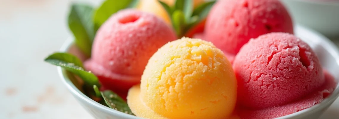 Sorbet maison