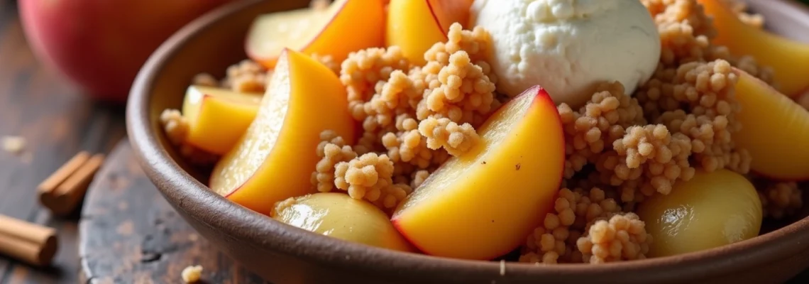 Pommes et crumble