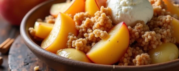 Pommes et crumble